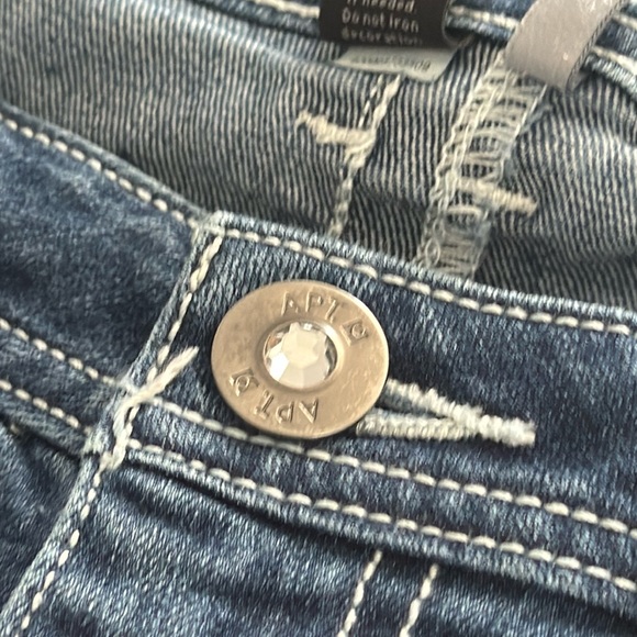 APT 9 Bootcut Jeans Petite Size 10 Short - Picture 7 of 7